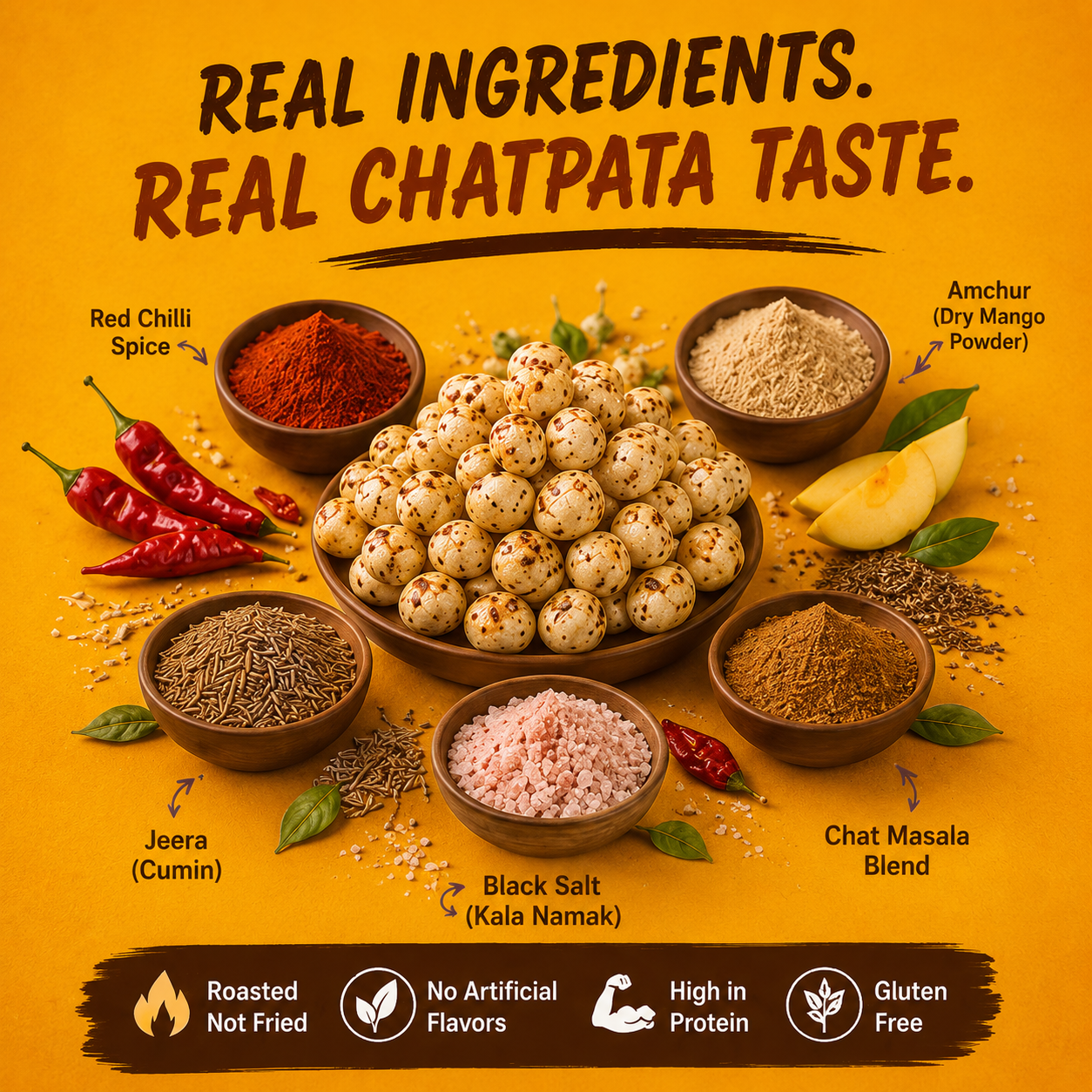 Chatpata Masala Makhana – 80g - Image 8