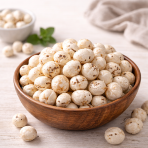 Raw Makhana – 7 & 6+ Suta (Handpicked) – 250g