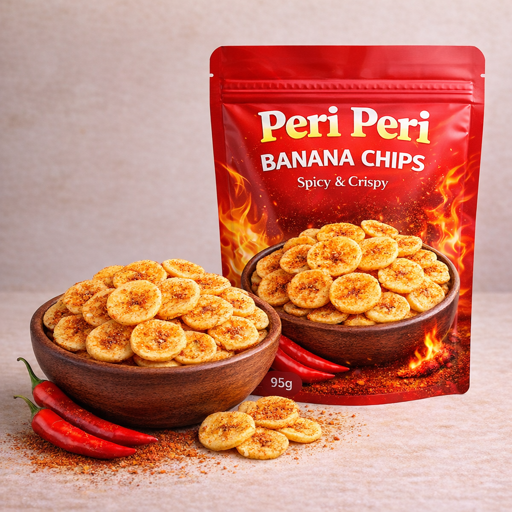 Black Pepper Salted Banana Chips – 95g