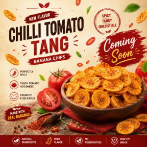 Chilli Tomato Tang Banana Chips – 95g