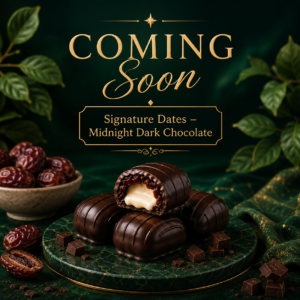 Signature Dates – Midnight Dark Chocolate