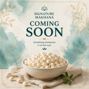 Raw Makhana – 4, 5 & 6+ Suta (Premium Grade) – 250g