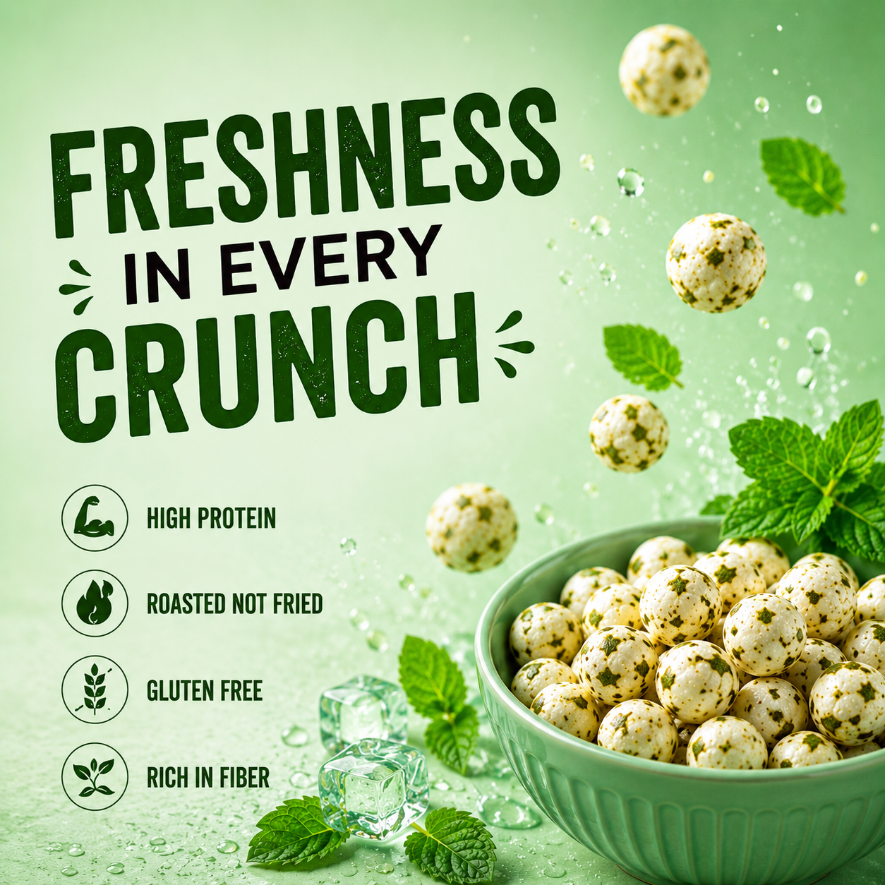 Minty Makhana – 80g - Image 8