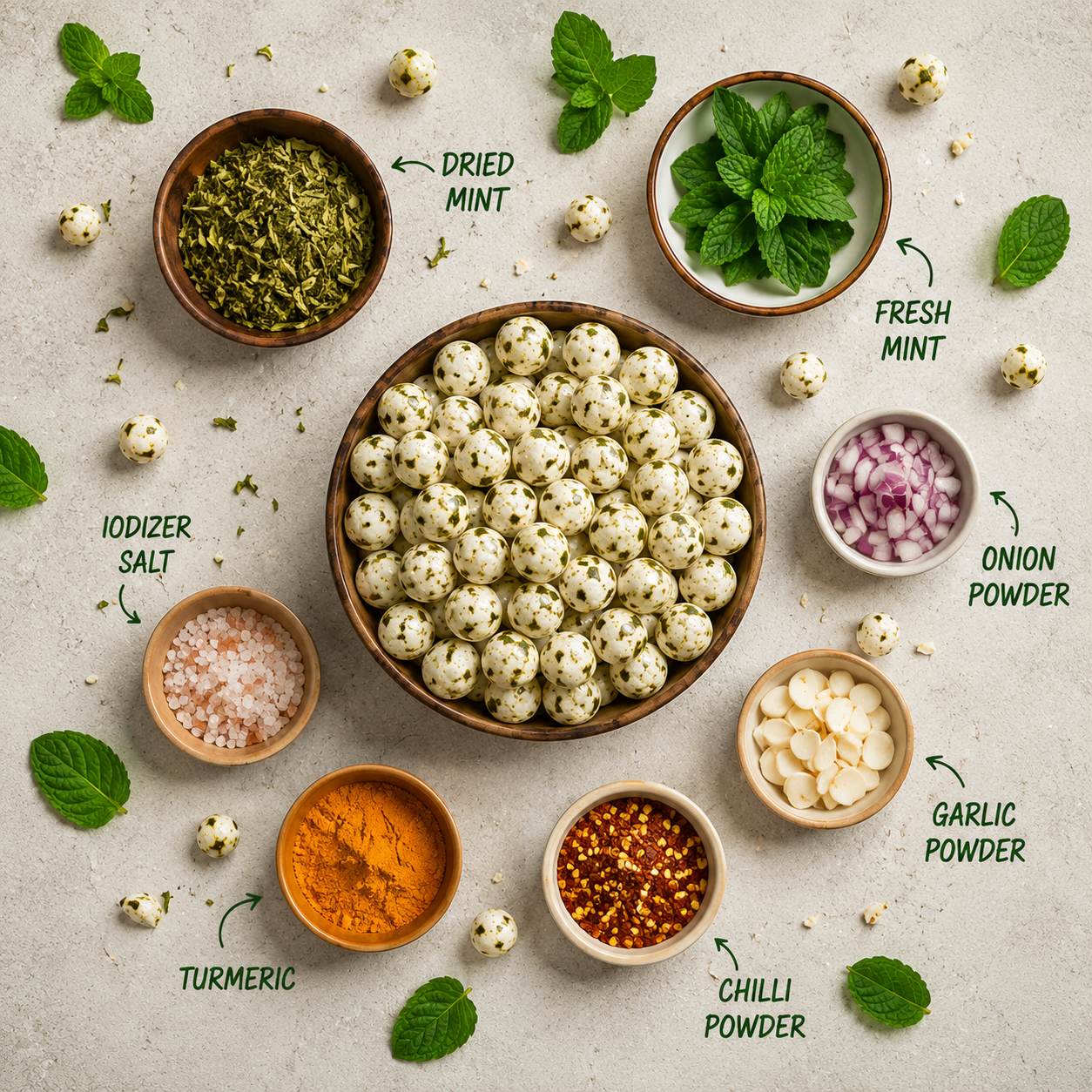 Minty Makhana – 80g - Image 7