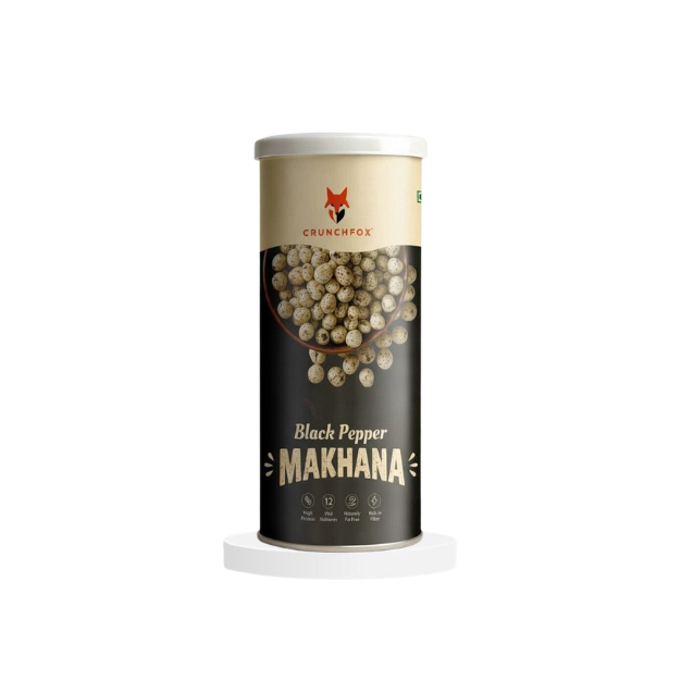 Black Pepper Salted Makhana – 80g